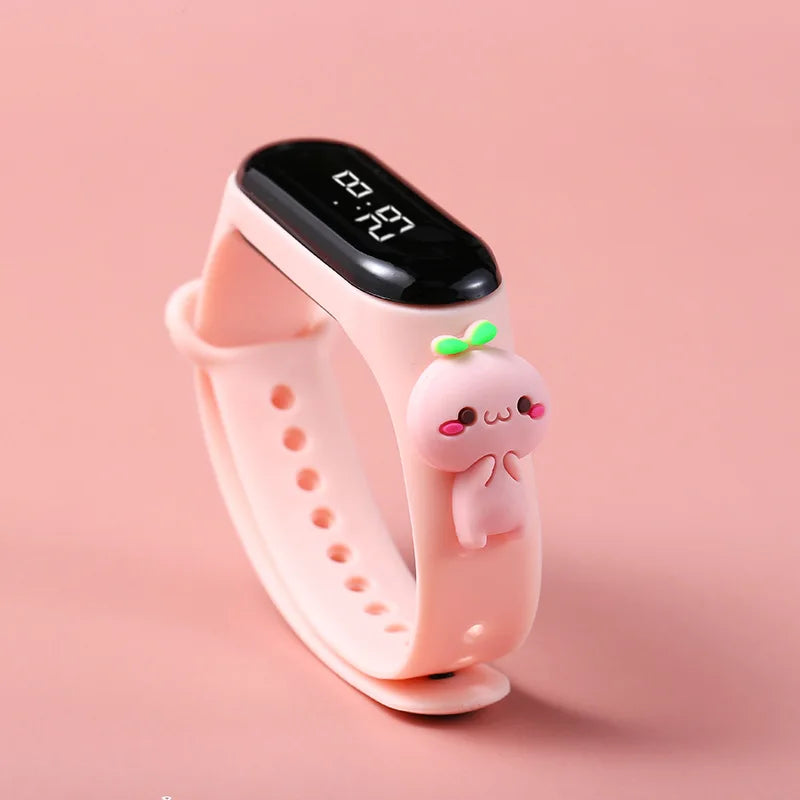 Relojes de moda para niños y mujeres, pulsera electrónica, reloj deportivo táctil LED