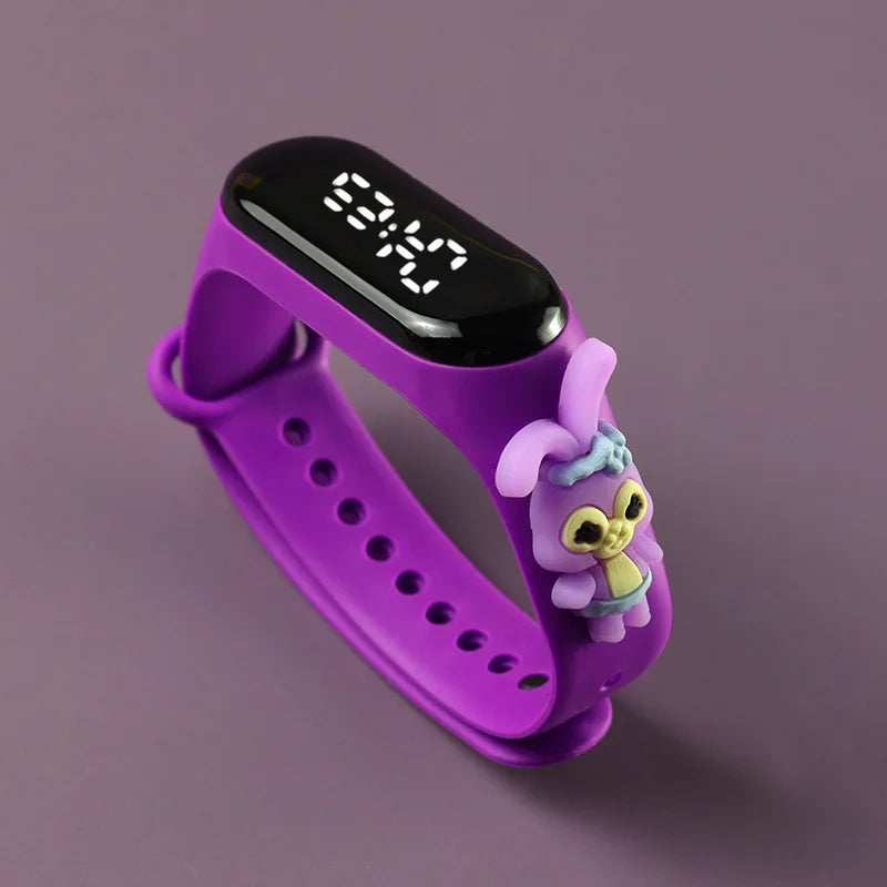 Relojes de moda para niños y mujeres, pulsera electrónica, reloj deportivo táctil LED