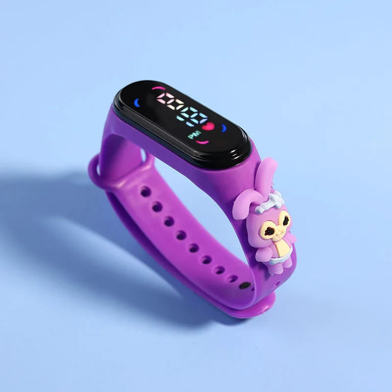 Relojes de moda para niños y mujeres, pulsera electrónica, reloj deportivo táctil LED