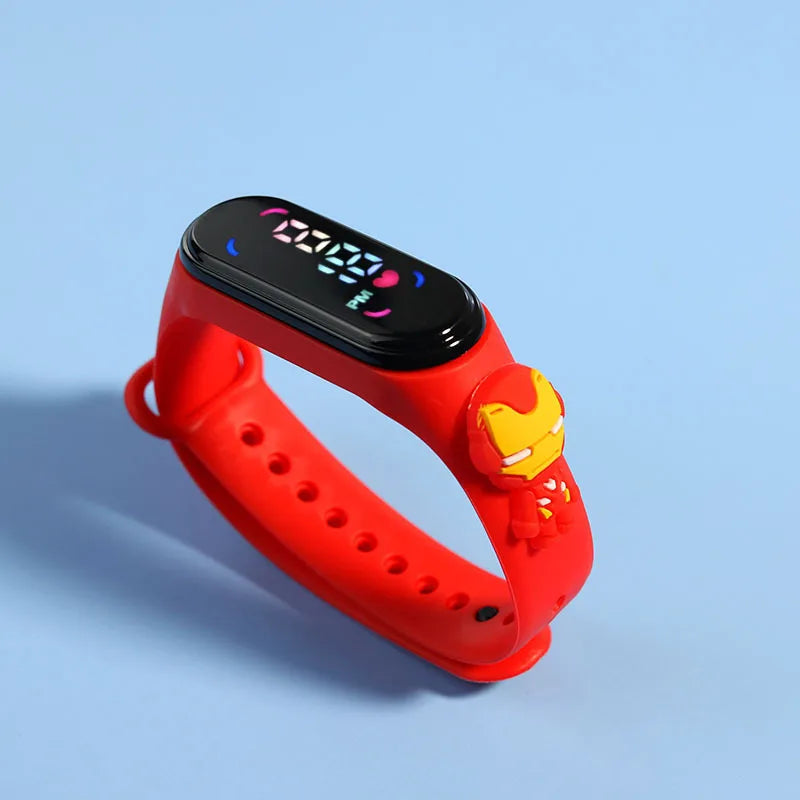 Relojes de moda para niños y mujeres, pulsera electrónica, reloj deportivo táctil LED