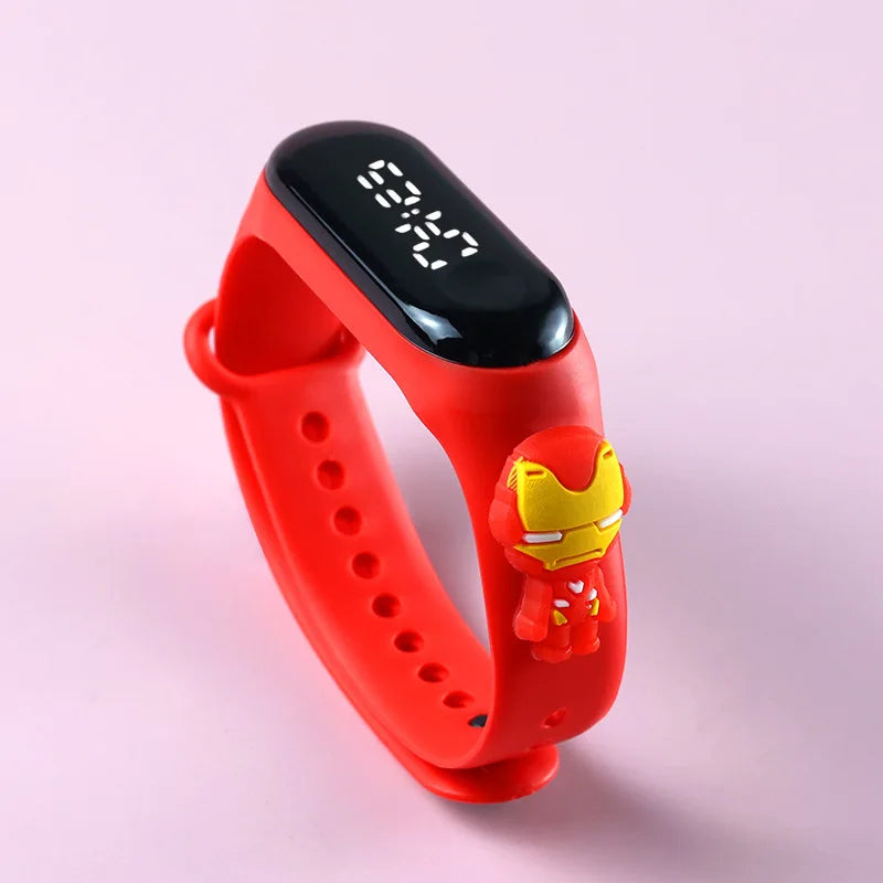 Relojes de moda para niños y mujeres, pulsera electrónica, reloj deportivo táctil LED