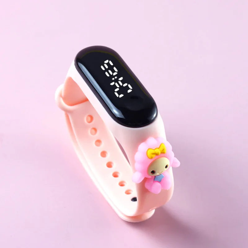 Relojes de moda para niños y mujeres, pulsera electrónica, reloj deportivo táctil LED