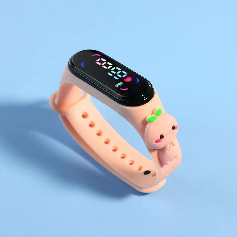 Relojes de moda para niños y mujeres, pulsera electrónica, reloj deportivo táctil LED