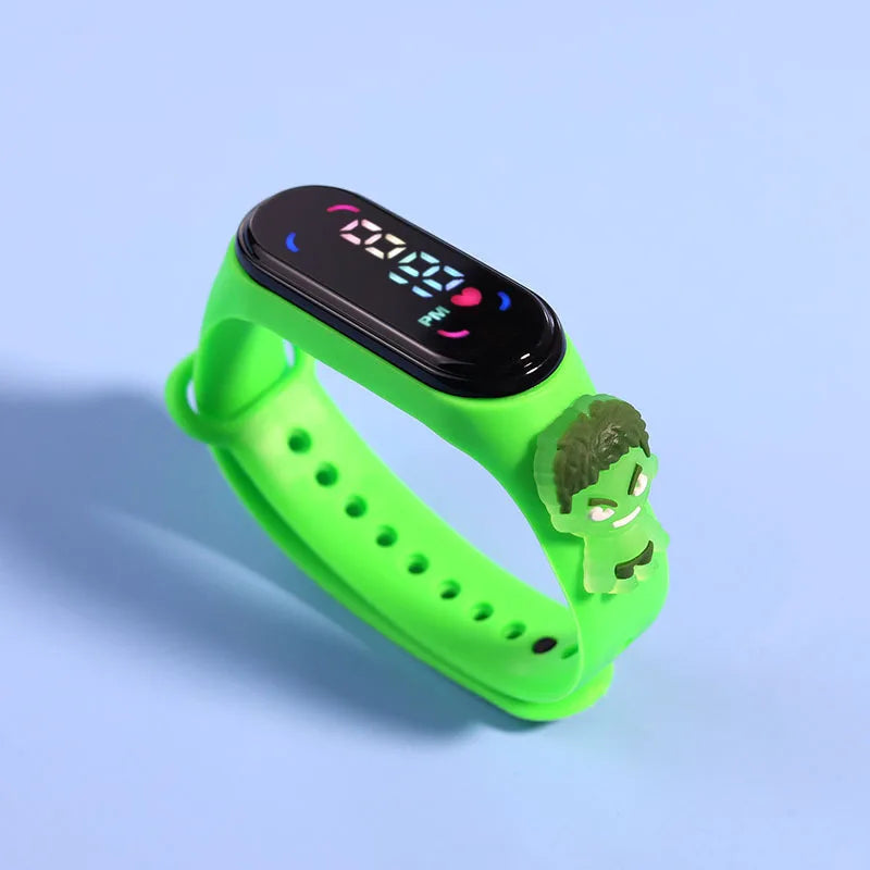 Relojes de moda para niños y mujeres, pulsera electrónica, reloj deportivo táctil LED