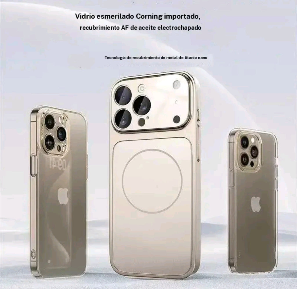 Funda de teléfono Magsafe para iPhone 17 Air 16 15 14 13 Pro