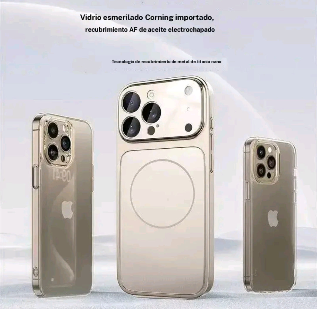 Funda de teléfono Magsafe para iPhone 17 Air 16 15 14 13 Pro