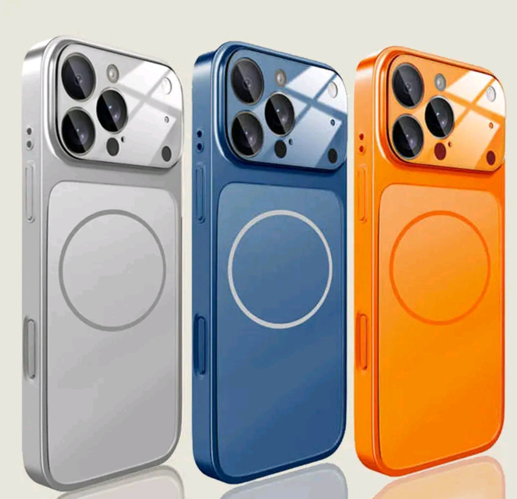 Funda de teléfono Magsafe para iPhone 17 Air 16 15 14 13 Pro