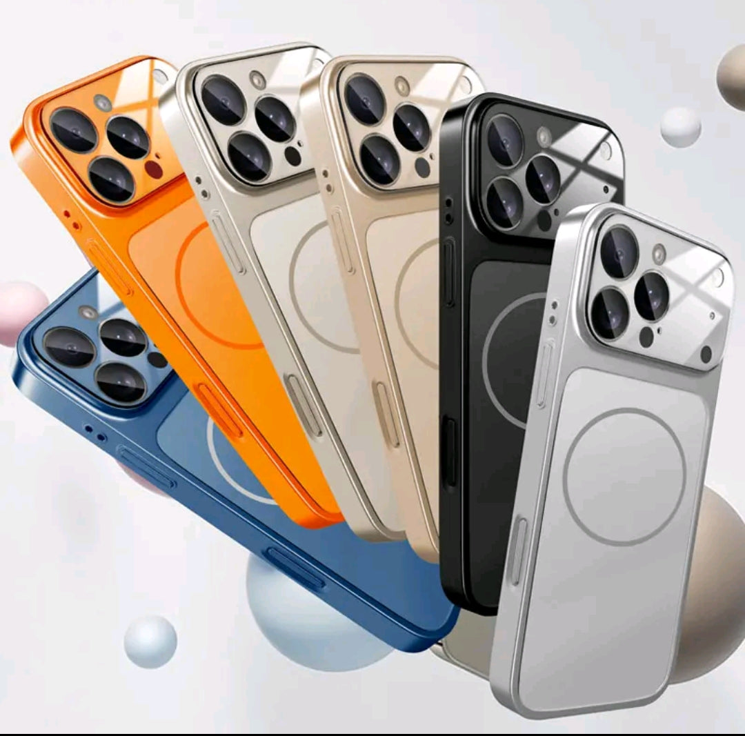 Funda de teléfono Magsafe para iPhone 17 Air 16 15 14 13 Pro